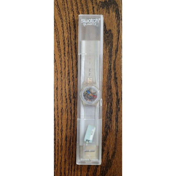 BRAND NEW COND. \'85 SWATCH WATCH Jelly Fish GK100 Original 1st Edition VINTAGE main image 5